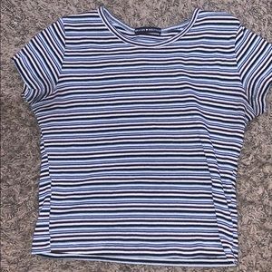 **RARE**Brandy Melville Striped Super cute Tshirt